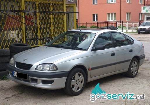 Toyota Avensis с газова уредба Agis