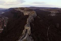 Крепост Овеч Провадия Варна заснето от високо