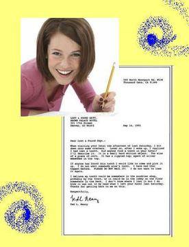 Съставяне на писмо на английски език (Compilation of a letter in English).