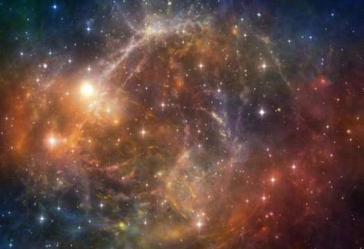 Голяма част от ултравиолетовата светлина във вселената се губи