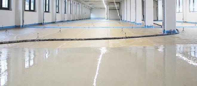 Тънкослойни саморазливни замазки