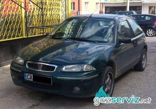 Rover 200 с газова уредба Agis