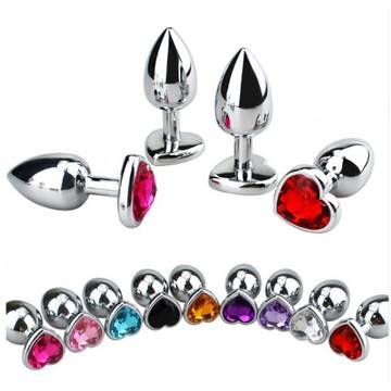 Метален анален разширител сърце