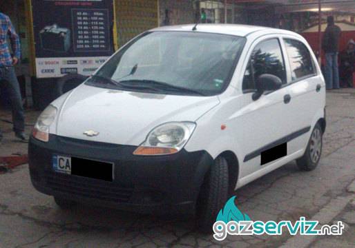 Chevrolet Spark с газов инжекцион Agis