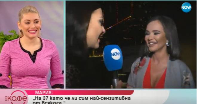 Мария се появи в ефир и разпали страсти в „На кафе”! Гала не издържа и разкри интимна тайна на фолк дивата