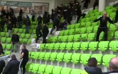 Рекордна глоба грози „Балкан“ заради безредиците срещу „Левски Лукойл“