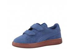Модерни детски кецове за момче PUMA Smash v2 SD Jr Blue
