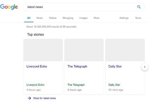 Google показа, как ще изглежда търсачката, ако бъде приета Директивата на ЕС за защита на авторските права