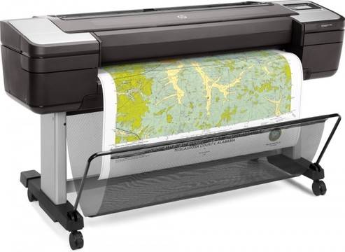 HP DesignJet T1700 44-in Printer мастилоструен плотер