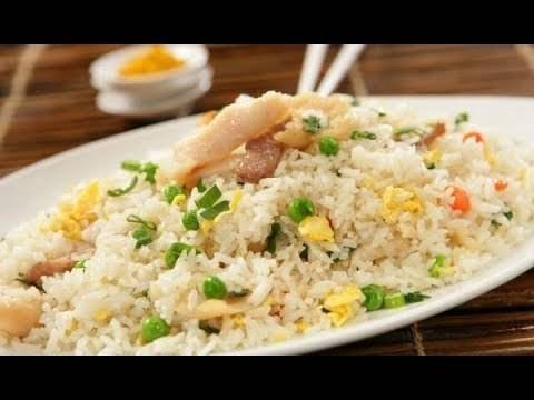 Китайски ориз с яйца и зеленчуци