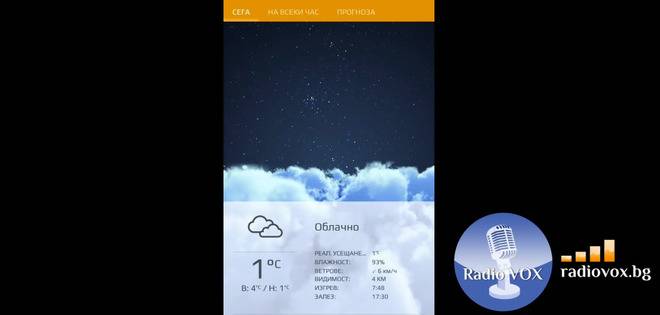 Прогноза за времето за 25 януари 2019 година (видео)