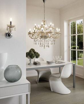 Класически полилей с 3, 6, 8, 12 или 18 крушки