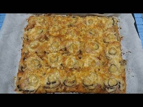 Пица с Колбас и Гъби