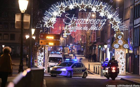 Задържаха петима заподозрени, във връзка с атентата в Страсбург