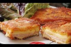 Кашкавал пане с шунка