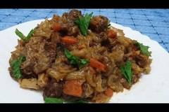 Месо с Прясно Зеле