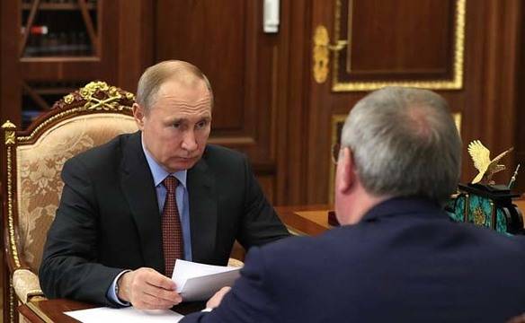 Рогозин обеща на Путин 45 ракетни полета през 2019-та