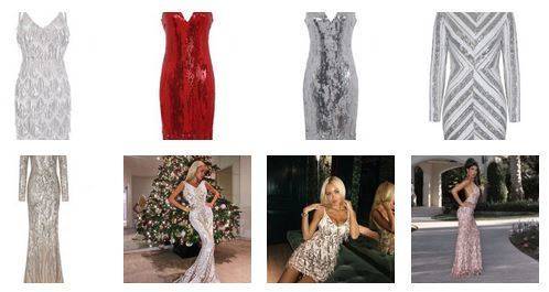 Красиви Блестящи Абитуриентски Рокли