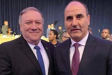 Цветан Цветанов разговаря с държавния секретар на САЩ Майк Помпео