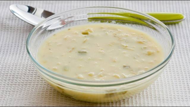 Крем супа с праз