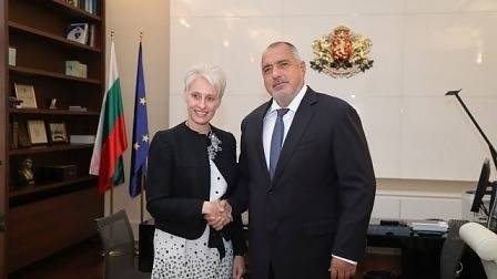 Борисов се среща с посланика на Великобритания Ема Хопкинс по казуса „Гебрев”