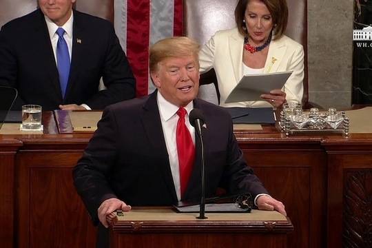 Годишната реч на Тръмп за 2019 г.