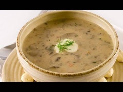 Гъбена крем супа