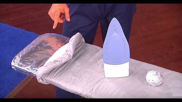 Това се Случва, ако Покриете Дъската за Гладене с Фолио, ще се Изненадате!