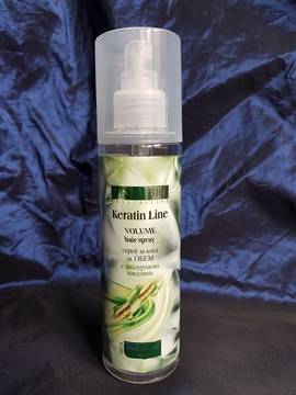 Linea Bio Keratin Line Volume Hair Spray Спрей за обем на косата с хиалуронова киселина 180мл.