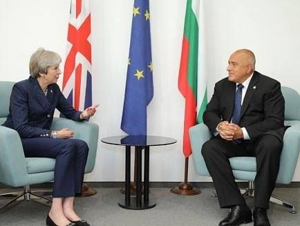 Борисов разговаря по телефона с Тереза Мей за брекзит