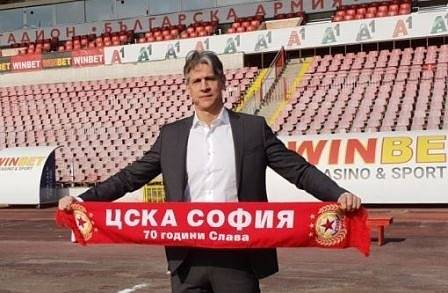 ЦСКА представи новия си спортен директор Кристиано Джарета