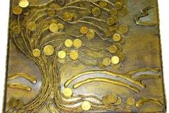 Сувенир – Пано декорация за стена „Буря в гората“ – 30 см. Модел DM-9030