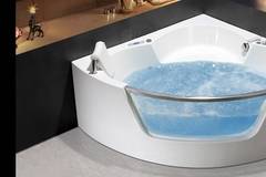Ъглова вана с хидромасажна система „Tivoli“