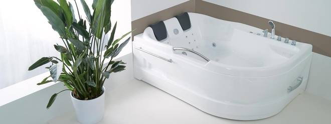 Луксозни вани за баня с воден масаж „Dublo“