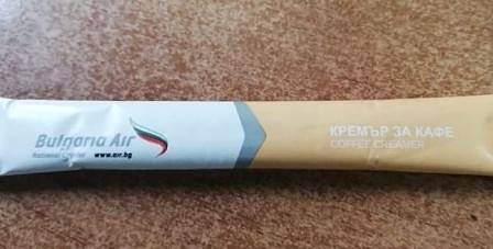 Смях! „България ер“ пише кремър вместо сметана (СНИМКА)