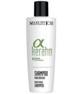 Selective Alpha Keratin Shampoo Поддържащ шампоан за след кератинова терапия 250мл.