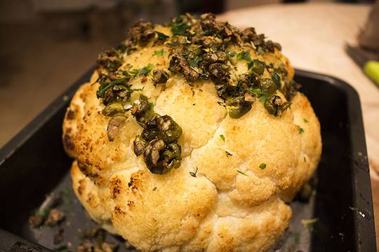 Печен карфиол