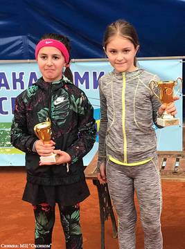 Димитър Топчийски и Рая Коцева спечелиха тенис турнира „Детска купа България“