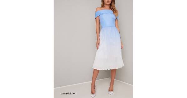 Бална Официална Рокля Омбре Бюстие