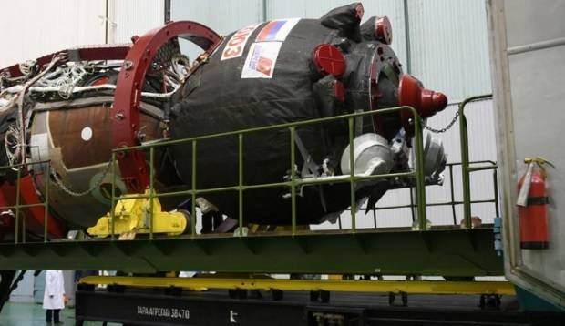 Пилотираният кораб Союз МС-12 бе зареден с гориво и сгъстени газове. Старт: 14-ти март 2019 г.