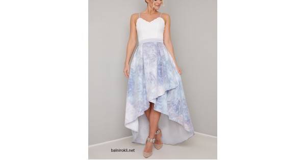 Асиметрична Официална Рокля Бюстие Презрамки