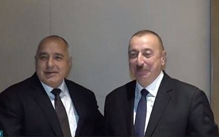 Борисов и президентът на Азербайджан обсъдиха задълбочаване на енергийното сътрудничество