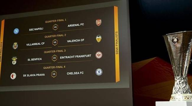 Арсенал – Наполи и испанско дерби на четвъртфиналите в Лига Европа