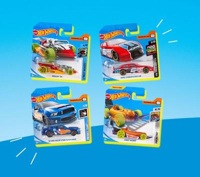 Спечелете метални колички Hot Wheels