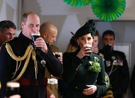 Уилям и Кейт отбелязаха Деня на Свети Патрик (СНИМКИ)