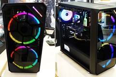 PC Case Xigmatek ZEST EATX 2x 200mm Front RGB Ring Fans
