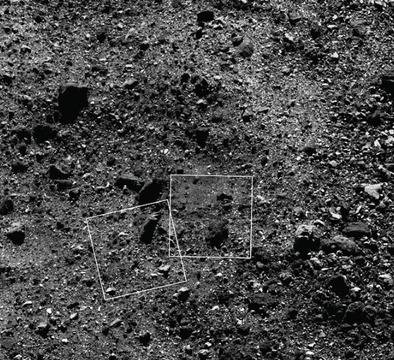 Американската космическа мисия Озирис-Рекс засне впечатляващи снимки на повърхността на астероида Бену