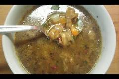 Чорба от гъби