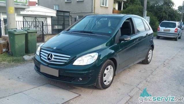 Mercedes B с газова уредба Digitronic