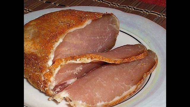 Сушено месо с подправки